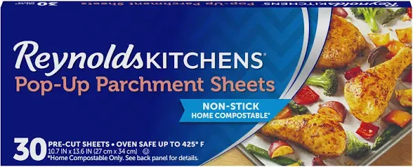 Reynolds Kitchens Pre-Cut Pop-Up Parchment Sheets