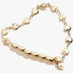 Alex and Ani Heart Stretch Bracelet - Gold