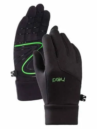 Head Kids Touchscreen Gloves, Size L 10-14, Black M43B