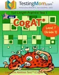 CogAT Form 7 and 8 Test Prep Workbook – Grade 1 (Level 7) – Full Length Practice Test