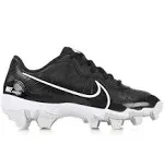 Nike Kids' Alpha Huarache Keystone 4 RM Baseball Cleats, Size 5, Black/White