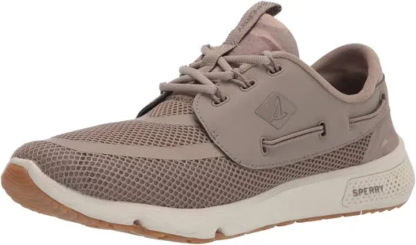 Sperry Men's 7 Seas 3 Eye Sneaker Taupe