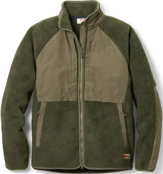 Fjallraven Vardag Pile Jacket Deep Forest-Laurel Green S | Men