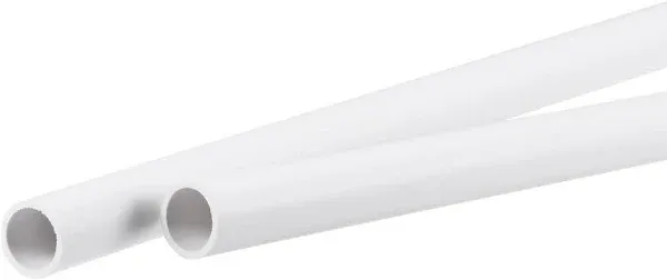 Harfington PVC Pipe Round Rigid Plastic Tube ID OD 500mm White