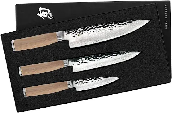 Shun Premier Blonde 3-Piece Knife Set