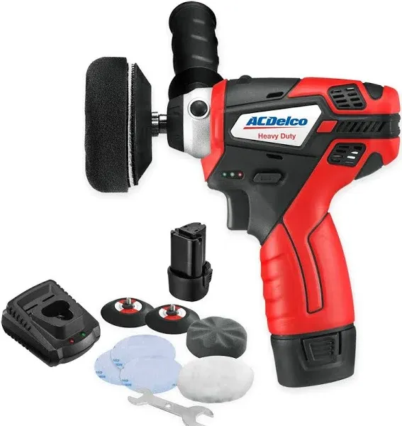 AC Delco ARS1212 G12 Series Li Ion 12V Mini Polisher 3 in