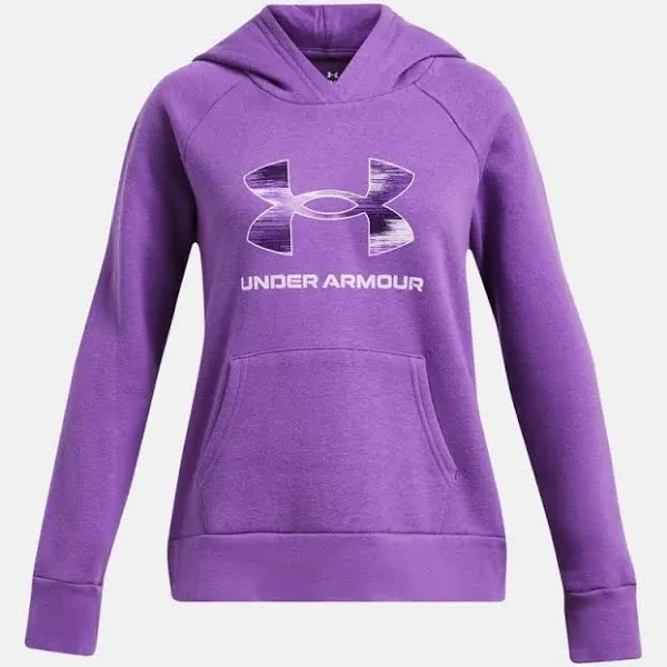 Girls' Under Armour Rival Fleece Big Logo Hoodie