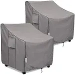 Patio Chair Covers Waterproof, Heavy Duty Outdoor Furniture Covers Fits up to 33W x 34D x 31H inches -2 Pack