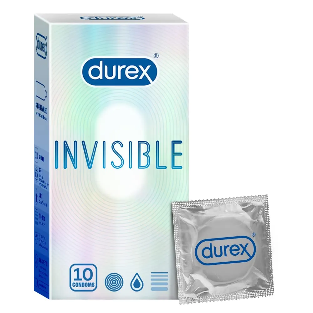 Durex Invisible Super Ultra Thin Condoms for Men