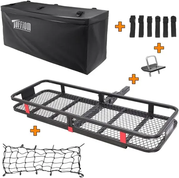 TUFFIOM Hitch Mount Cargo Carrier