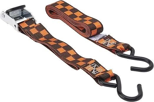 Keeper 47110 8' Cam Buckle Tie-Down, 4 Pack