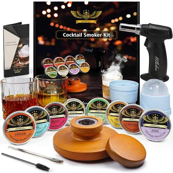 WillsCoo Cocktail Smoker Kit