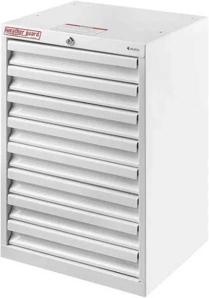 Weather Guard 9988301 Drawer Cabinet,White