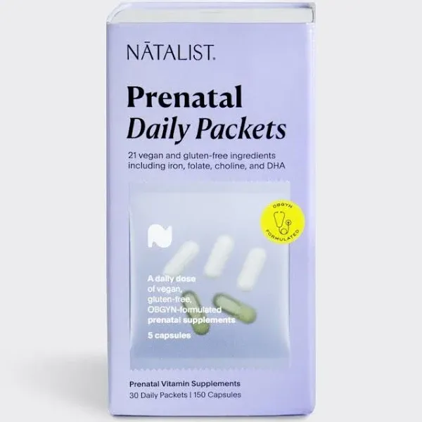 Natalist Prenatal Daily Packets