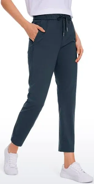 CRZ Yoga Women&#x27;s 4-Way Stretch 7/8 Ankle Casual Pants