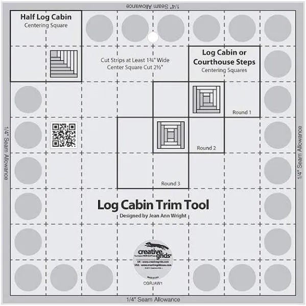 Creative Grids 8" Log Cabin Trim Tool