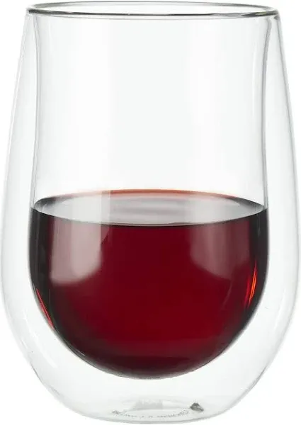 ZWILLING Sorrento Double-Wall Red Wine Glasses (Set of 2)