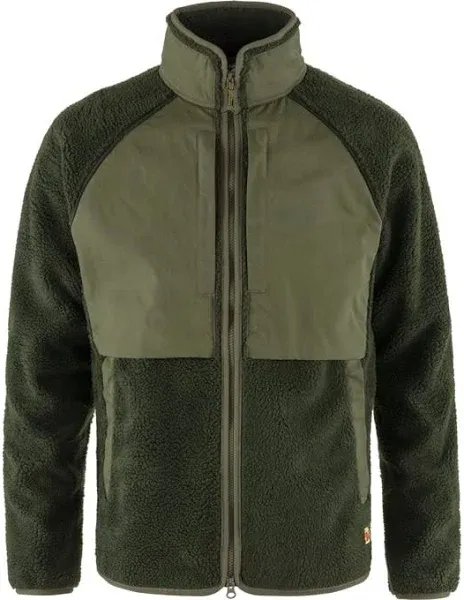 Fjallraven Vardag Pile Jacket Deep Forest-Laurel Green S | Men