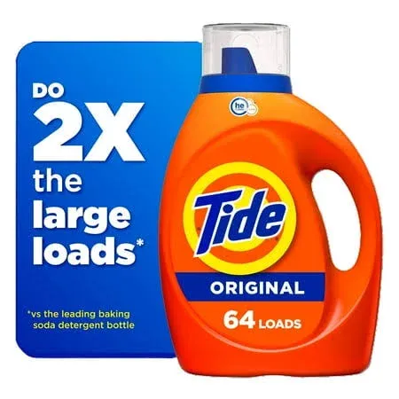 Tide Laundry Detergent Original Liquid