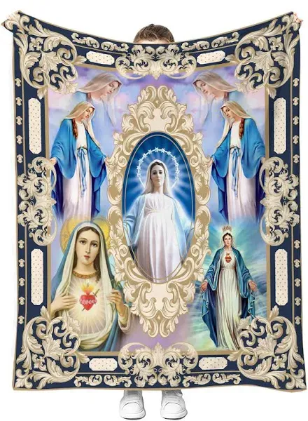 Our Lady of Guadalupe Ultra Soft Throw Blanket