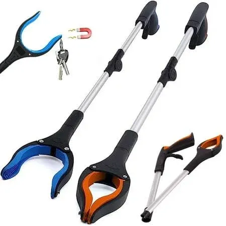 Xicen 2-Pack Grabber Reacher Tool