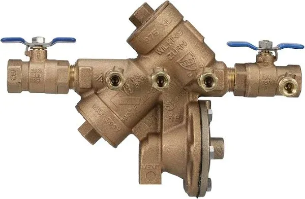 Zurn Wilkins 975XL Reduced Pressure Backflow Preventer