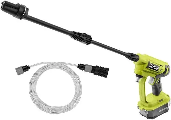 RYOBI ONE+ 18V EZClean 320 PSI 0.8 GPM Cordless Battery Cold Water Power Cleaner