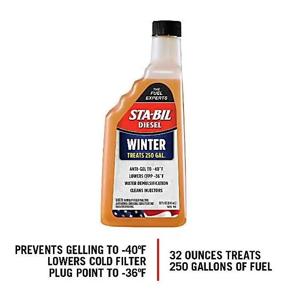 STA-BIL Diesel Winter Anti-Gel to -40* - Treats 150gal each - NEW