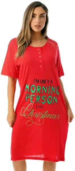 Just Love Short Sleeve Nightgown Sleepwear for Women