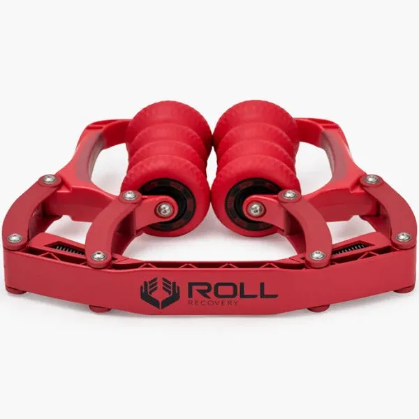 Roll Recovery, R8, Deep Tissue Massage Roller, Lava Red Leg, Glutes, and Arm Rol