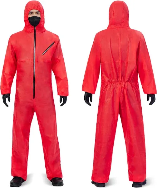 Medtecs Hazmat Suits 6 Sizes Options Disposable Coveralls Suit