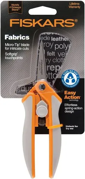 Fiskars Easy Action Micro-Tip Scissors