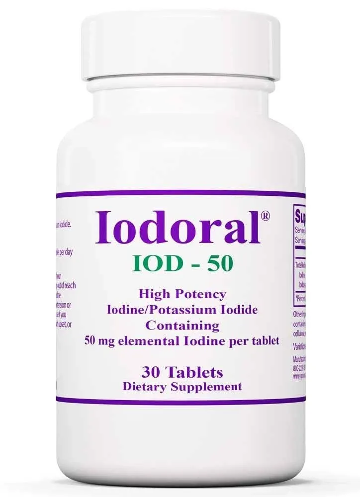 Optimox Iodoral 50 mg - 30 tabletek