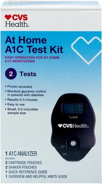 CVS Health at Home A1C Test Kit - 1 Each