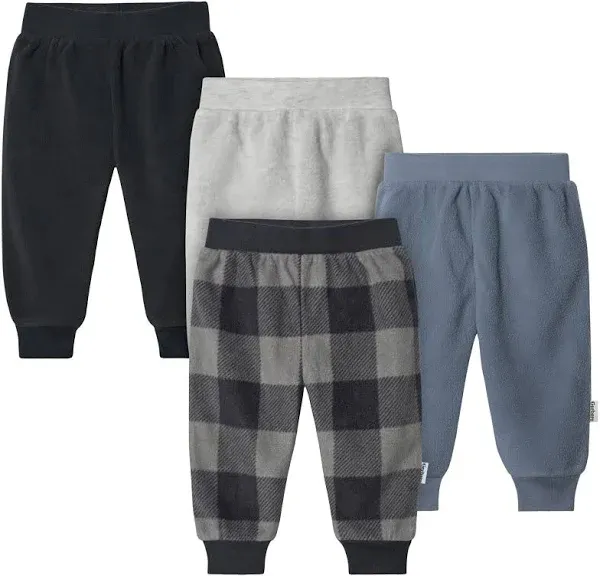 Gerber Baby 4-Pack Neutral Fleece Pants