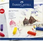 Faber-Castel FC128248 Creative Studio Soft Pastel Crayons (48 Pack), A