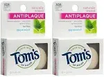 Tom's of Maine Antiplaque Flat Floss - Spearmint - 32 ct - 2 PK