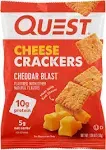 Quest - Cheese Crackers - Cheddar Blast - 4/Box