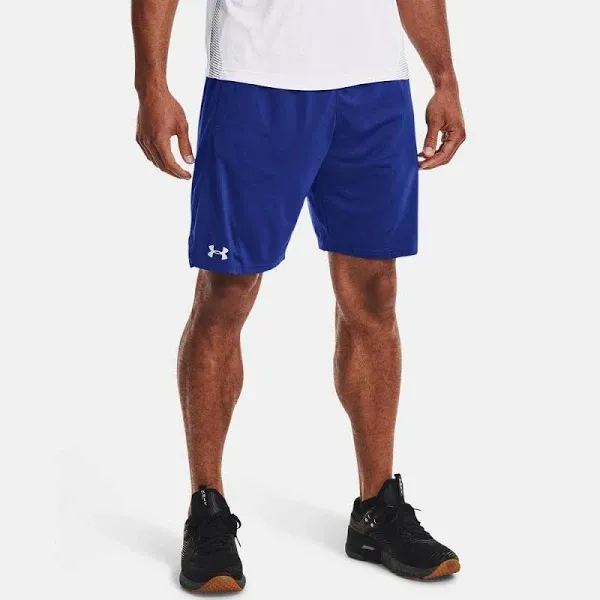 UNDER ARMOUR 9&#034; POCKETED SHORTS, 1351350-400 Men’s Loose Shorts Medium Blue NEW