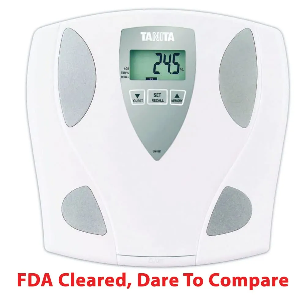 Tanita UM-081 Scale Plus Body Fat & Body Water Monitor