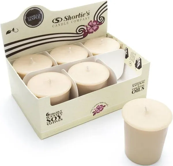 Shortie's Candle Company Soy Votive Candles Scented with Natural Fragrance Oils