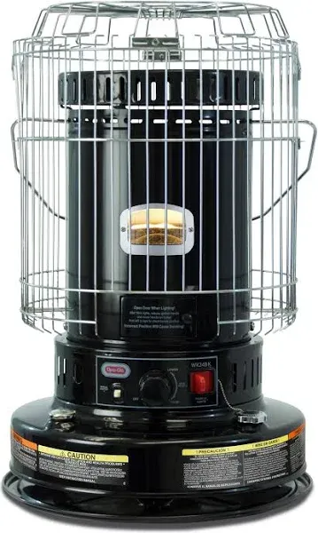 Dyna-Glo WK24 23,800 BTU Kerosene Portable Heater - Black