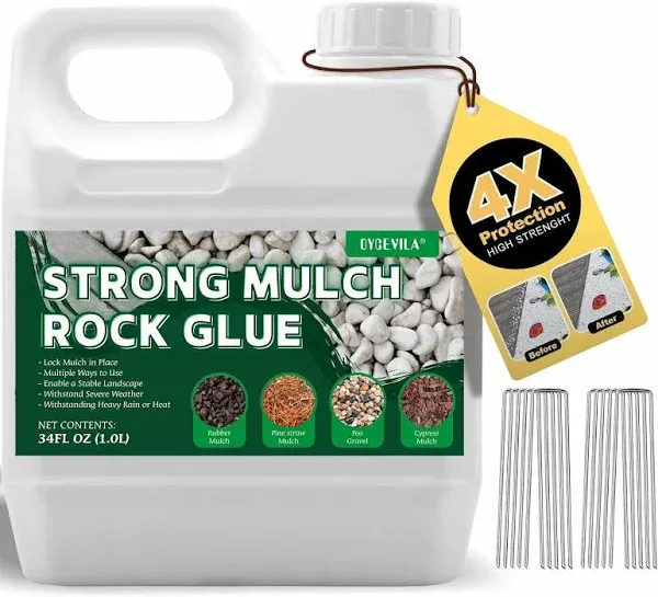 Concentrate Mulch Rock Glue Strong Mulch Lock Pea Gravel Stabilizer