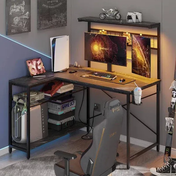 Bestier 42 L Gaming Desk