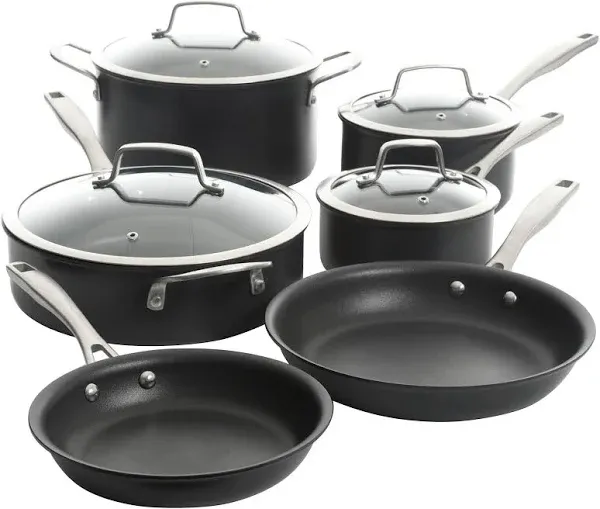 Kenmore Pro 127621.10 Arbor Heights 10 Piece Nonstick Aluminum Cookware Set In