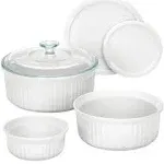 Corningware French White 6 Piece Set