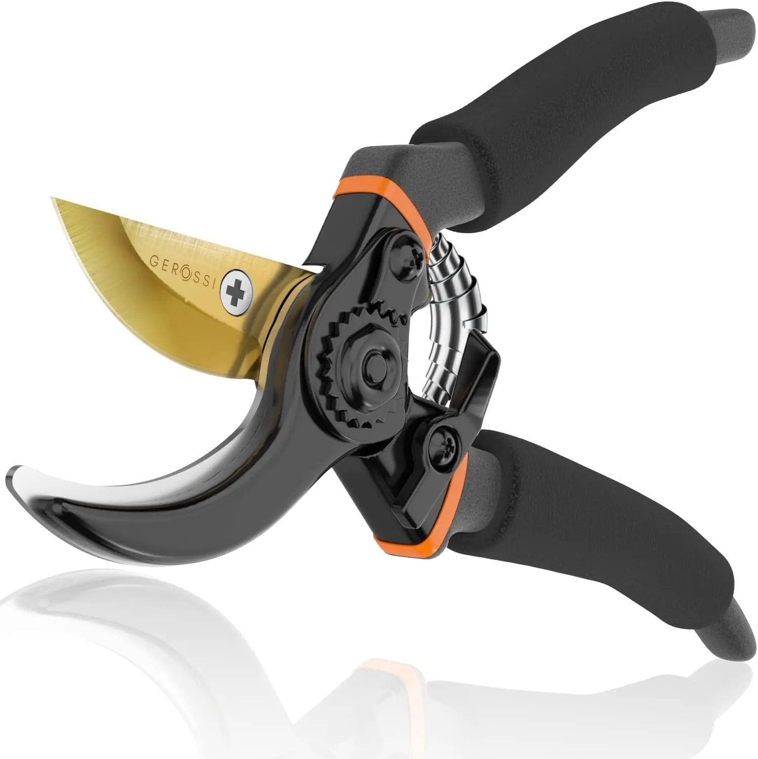 gonicc 8" Professional Premium Titanium Bypass Pruning Shears