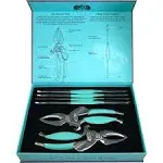 Toadfish Crab Lobster Tool Set 2 Shell Cutters 4 Seafood Forks