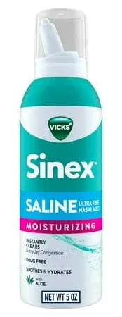 Vicks Moisturizing Ultra Fine Saline Nasal Mist (5 oz)