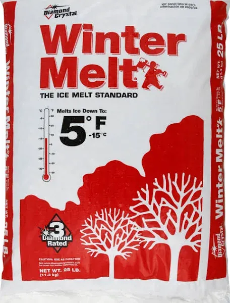 Cargill Diamond Crystal Winter Melt Salt